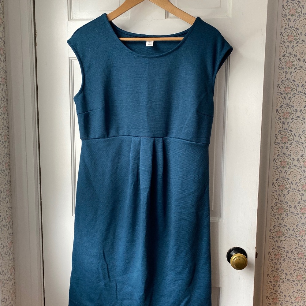 Blue Maternity Dress Old Navy